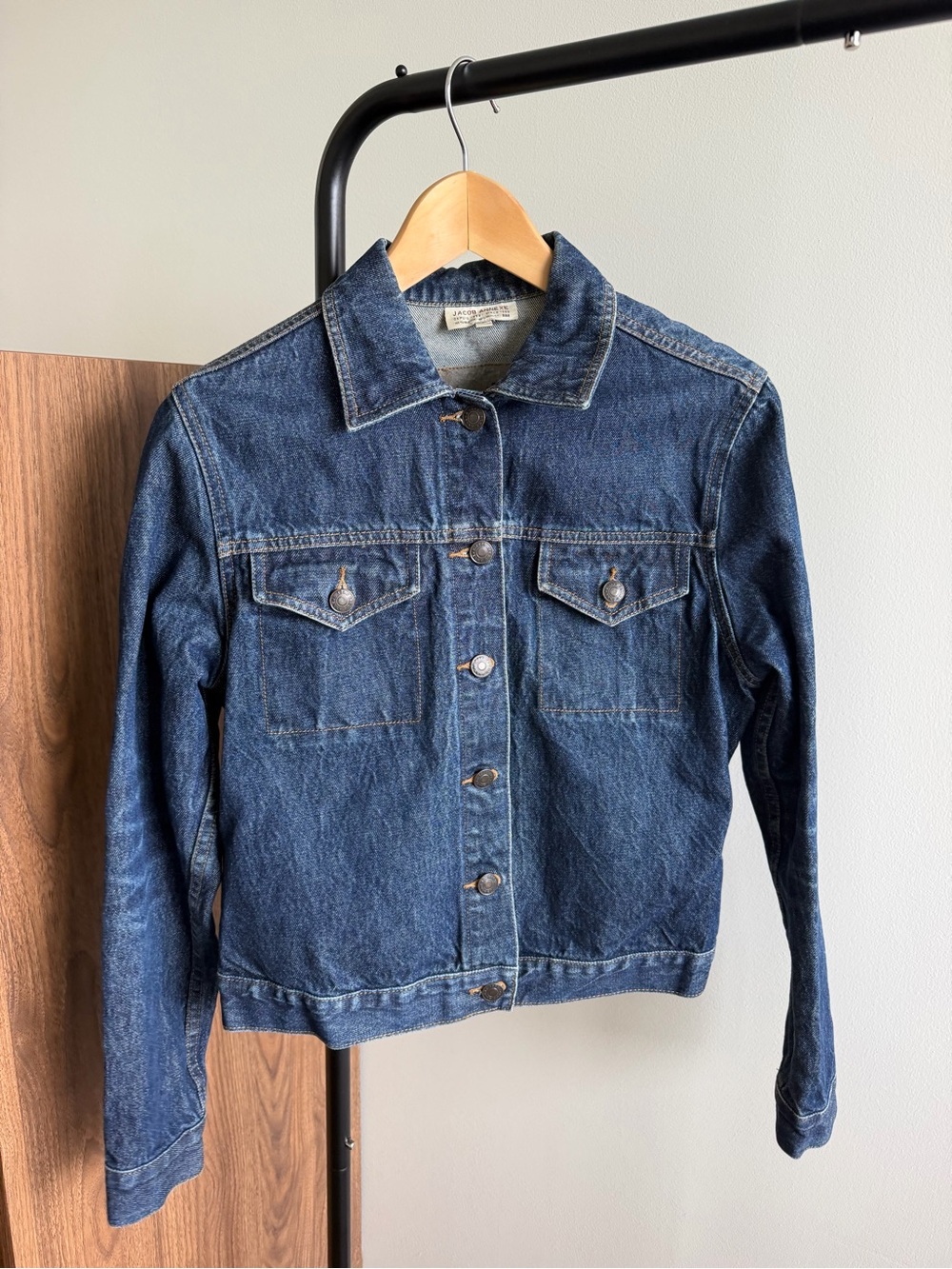 Jacob Annexe Vintage 2000s Y2K Rigid Denim Jacket Size M